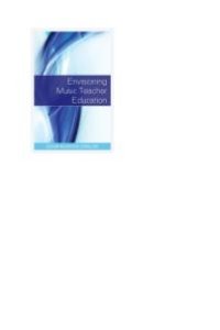 cover of the book Envisioning Music Teacher Education