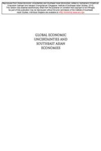 cover of the book Global Economic Uncertainties and Southeast Asian Economies