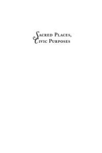 cover of the book Sacred Places, Civic Purposes : Should Government Help Faith-Based Charity?