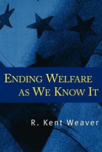 cover of the book Ending Welfare As We Know It