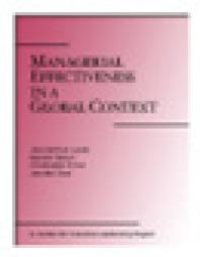 cover of the book Managerial Effectiveness in a Global Context