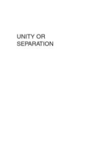 cover of the book Unity or Separation : Center-Periphery Relations in the Former Soviet Union