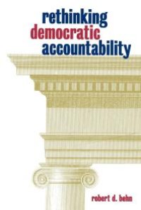 cover of the book Rethinking Democratic Accountability