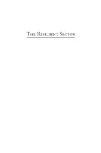 cover of the book The Resilient Sector : The State of Nonprofit America