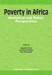 cover of the book Poverty in Africa : Analytical and Policy Perspectives