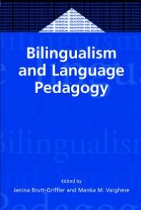 cover of the book Bilingualism and Language Pedagogy