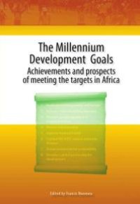 cover of the book Millennium Development Goals : Achievements and prospects of meeting the targets in Africa