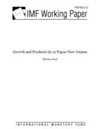 cover of the book Growth and Productivity in Papua New Guinea