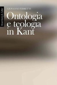 cover of the book Ontologia e teologia in Kant