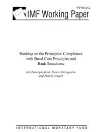 cover of the book Banking on the Principles : Compliance with Basel Core Principles and Bank Soundness