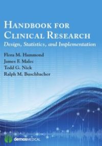 cover of the book Handbook for Clinical Research : Design, Statistics, and Implementation