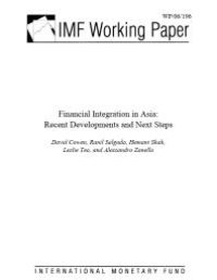 cover of the book Financial Integration in Asia : Recent Developments and Next Steps