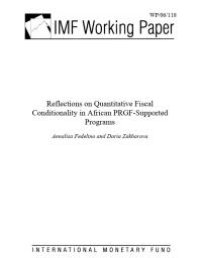 cover of the book Reflections on Quantitative Fiscal Conditionality in African PRGF-Supported Programs