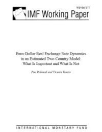 cover of the book Euro-Dollar Real Exchange Rate Dynamics in an Estimated Two-Country Model : What Is Important and What Is Not