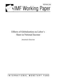 cover of the book Effects of Globalization on Labor's Share in National Income