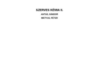 cover of the book Szerves Kémia