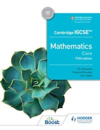 cover of the book Cambridge IGCSE Core Mathematics Fifth edition