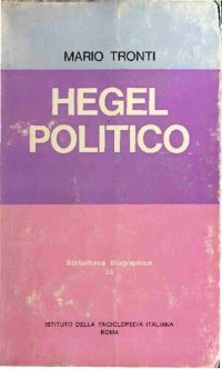 cover of the book Hegel politico