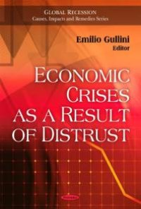 cover of the book Economic Crises as a Result of Distrust