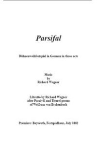 cover of the book Wagner's Parsifal