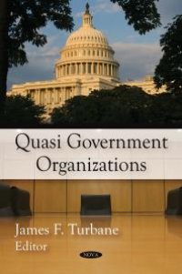 cover of the book Quasi Government Organizations