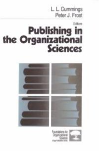 cover of the book Publishing in the Organizational Sciences