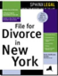 cover of the book File for Divorce in New York