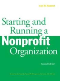 cover of the book Starting and Running a Nonprofit Organization