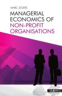 cover of the book MANAGERIAL ECONOMICS OF NON-PROFIT ORGANISATIONS