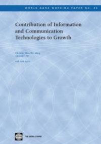 cover of the book Contribution of Information and Communication Technologies to Growth