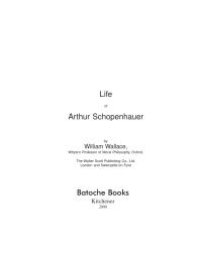 cover of the book Life of Arthur Schopenhauer