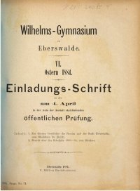 cover of the book Zur ältesten Geschichte des Barnim und der Stadt Eberswalde