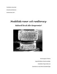 cover of the book Medeltida runor och runliteracy — kulturell krock eller kompromiss?