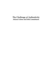 cover of the book Challenge of Authenticity : African Culture and Faith Commitment