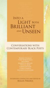 cover of the book Into a Light Both Brilliant and Unseen : Conversations with Contemporary Black Poets