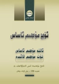 cover of the book ئۈچ مۇھىم ئاساس. ئالتە مۇھىم ئاساس. تۆت مۇھىم قائىدە