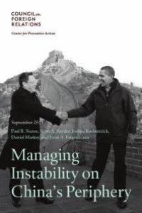 cover of the book Managing Instability on China's Periphery