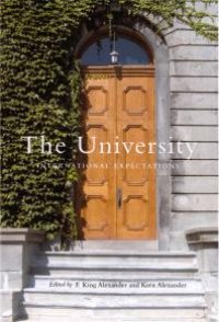 cover of the book University : International Expectations