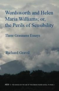 cover of the book Wordsworth and Helen Maria Williams; or, the Perils of Sensibility