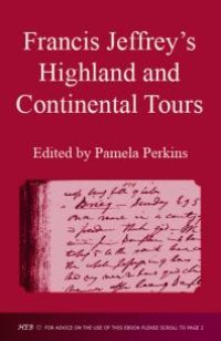 cover of the book Francis Jeffrey's Highland and Continental Tours