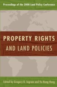 cover of the book Property Rights and Land Policies