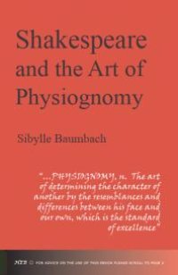 cover of the book Shakespeare and the Art of Physiognomy