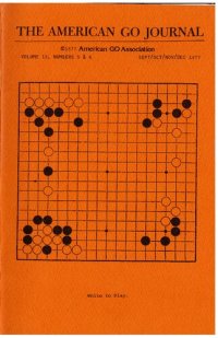 cover of the book The American Go Journal