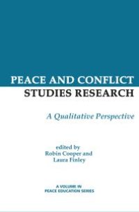 cover of the book Peace and Conflict Studies Research : A Qualitative Perspective