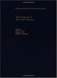 cover of the book The Language of Turn and Sequence