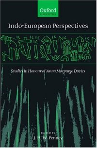 cover of the book Indo-European Perspectives: Studies in Honour of Anna Morpurgo Davies 