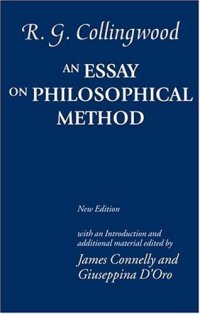 cover of the book An Essay on Philosophical Method