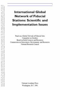 cover of the book International Network of Global Fiducial Stations : Science and Implementation Issues