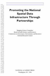 cover of the book Promoting the National Spatial Data Infrastructure Through Partnerships