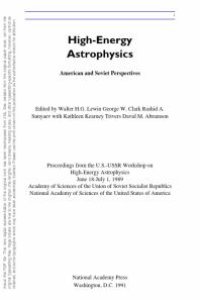 cover of the book High-Energy Astrophysics : American and Soviet Perspectives/Proceedings from the U. S. -U. S. S. R. Workshop on High-Energy Astrophysics